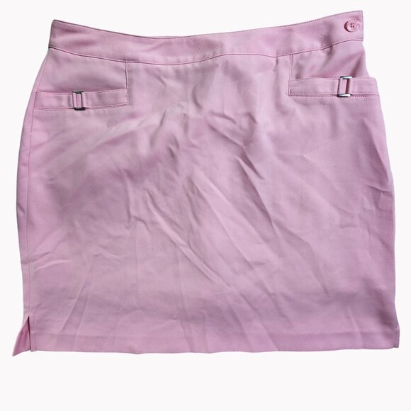 EP Pro Golf Skort Size 14 Pink with side zip and attached shorts - Picture 1 of 12
